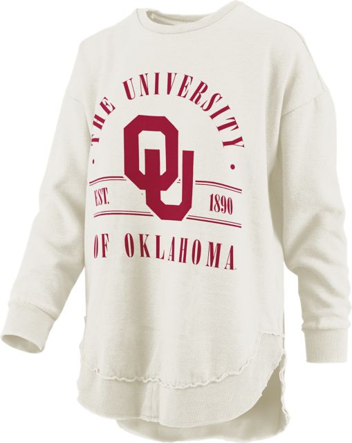 University of Oklahoma Women's Oversized Crewneck Sweatshirt