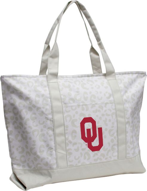 University of Oklahoma Leopard Tote