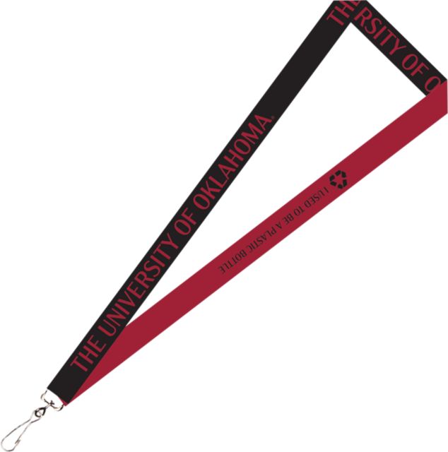 University of Oklahoma Recycled Lanyard