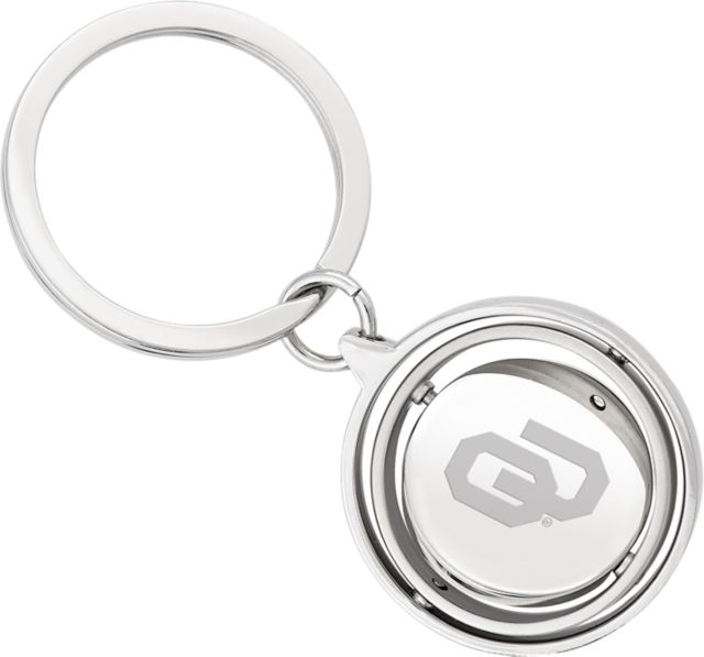 University of Oklahoma Gimball Keychain