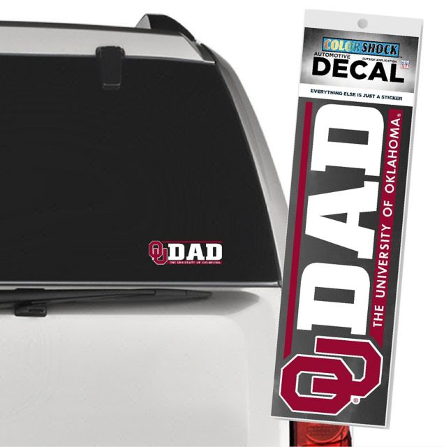 University of Oklahoma Sooners Dad Decal