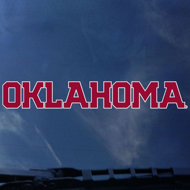 University of Oklahoma Decal Alternate