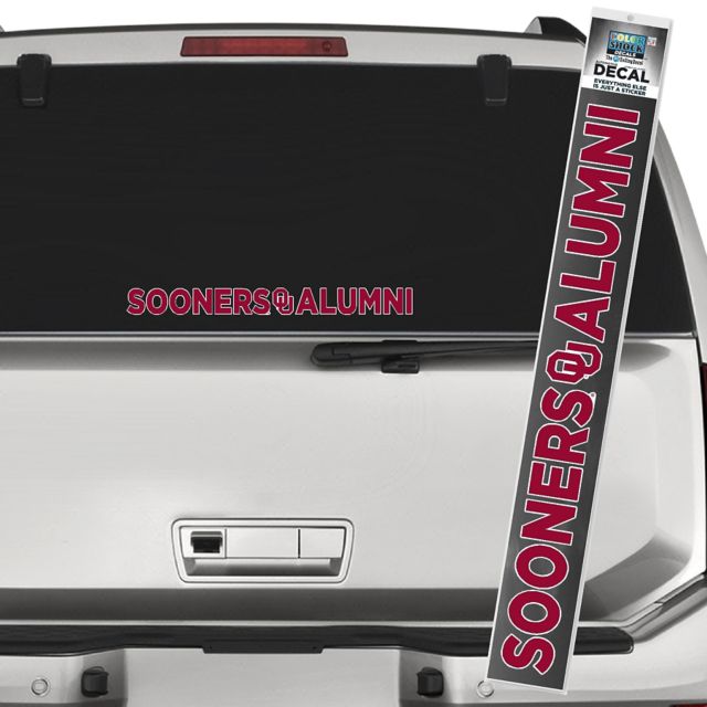 University of Oklahoma Sooners Alumni Strip Decal