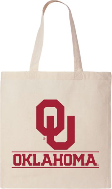 University of Oklahoma 15 x 16 Canvas Tote Bag