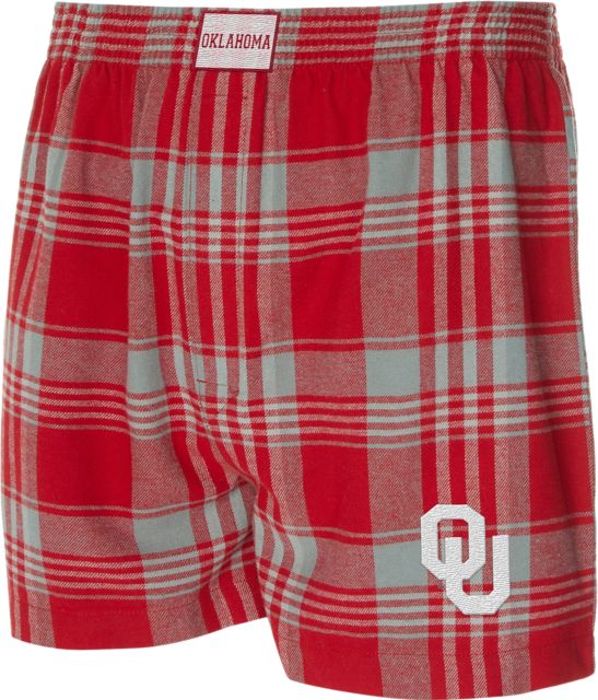 University of Oklahoma Flannel Boxers