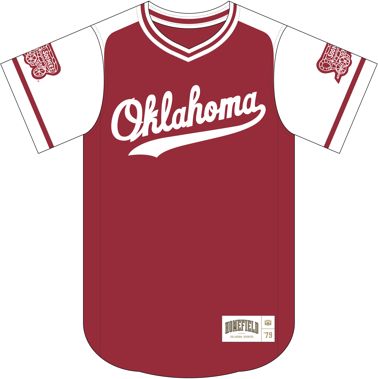 University of Oklahoma Vintage Inspired Baseball Pullover