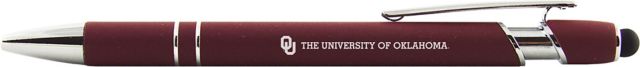 University of Oklahoma Rubber Stylus Pen