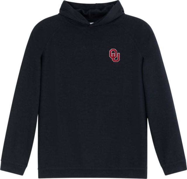 University of Oklahoma Waffle Hooded Long Sleeve T-Shirt