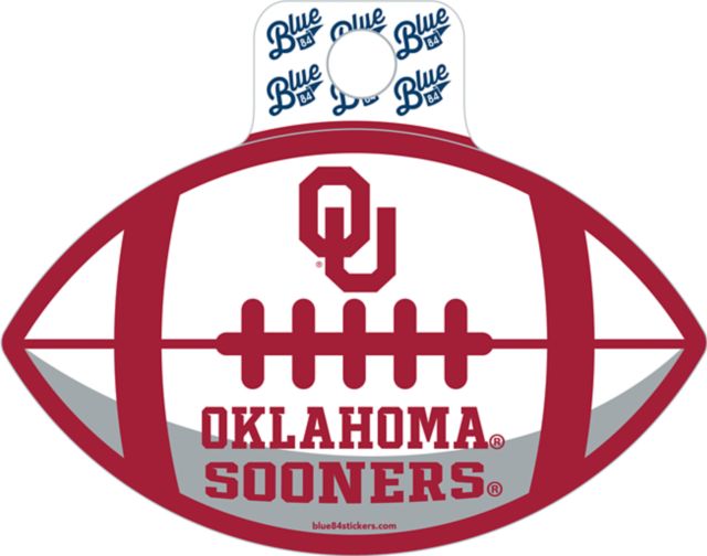 University of Oklahoma Fullsize Football Sticker
