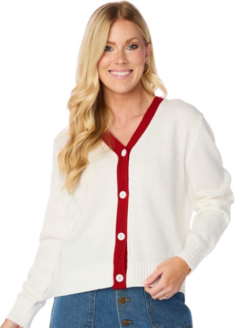 University of Oklahoma Women's Glitter Cardigan