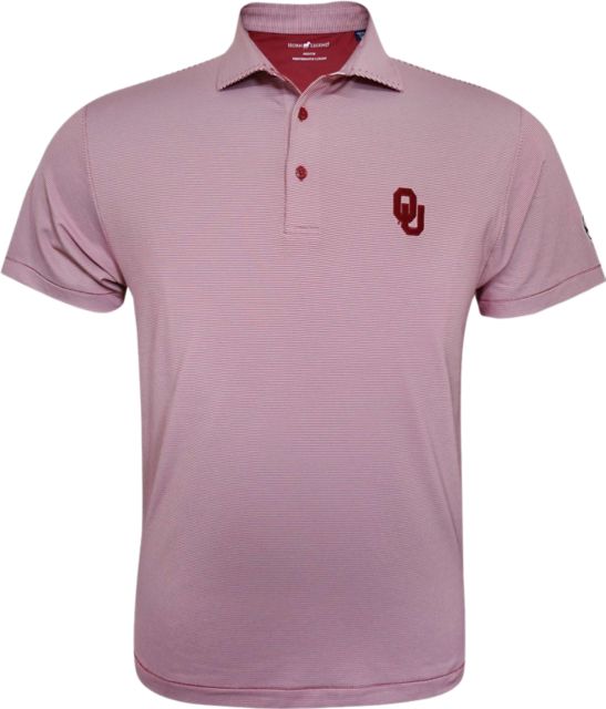 University of Oklahoma Striped Polo