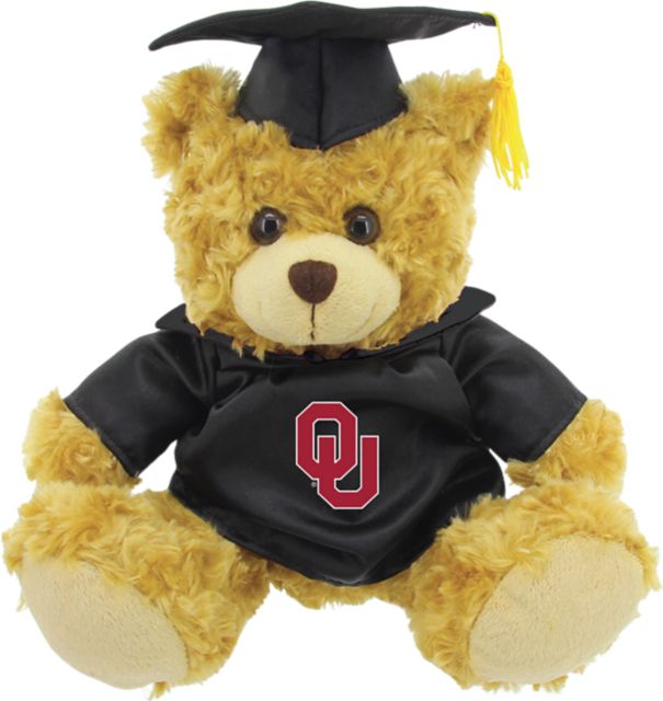 University of Oklahoma 12'' Graduation Bear