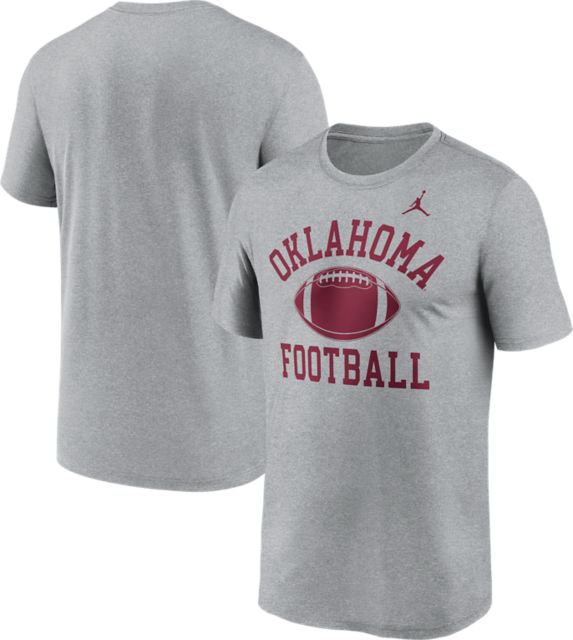 University of Oklahoma Sooners Football Jordan Legend Short Sleeve T-Shirt