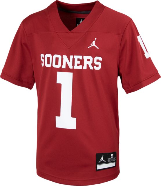 University of Oklahoma #1 Replica Youth Football Jersey