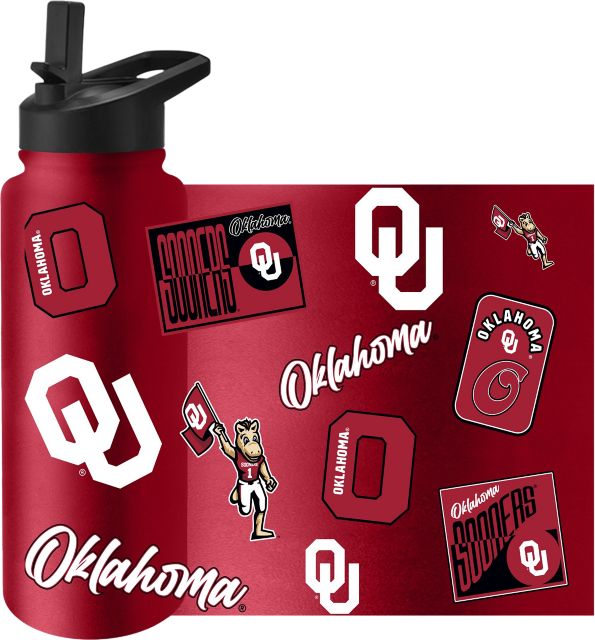 University of Oklahoma 34oz Dreamweave Quencher Bottle