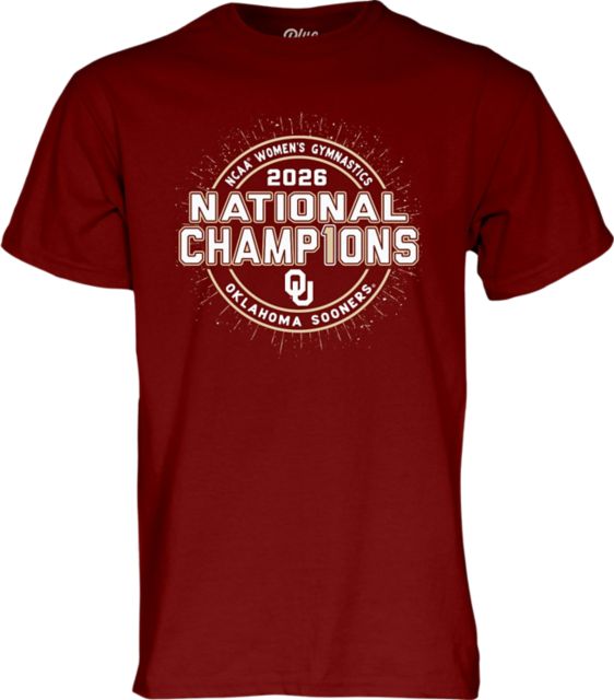 University of Oklahoma Women's Gymnastics 2026 National Champions Short Sleeve T-Shirt
