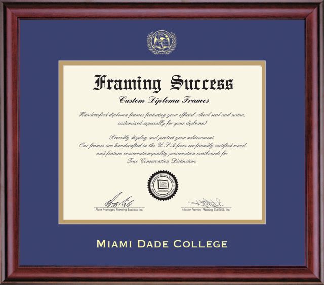 Miami Dade College 11'' x 14'' Classic Diploma Frame