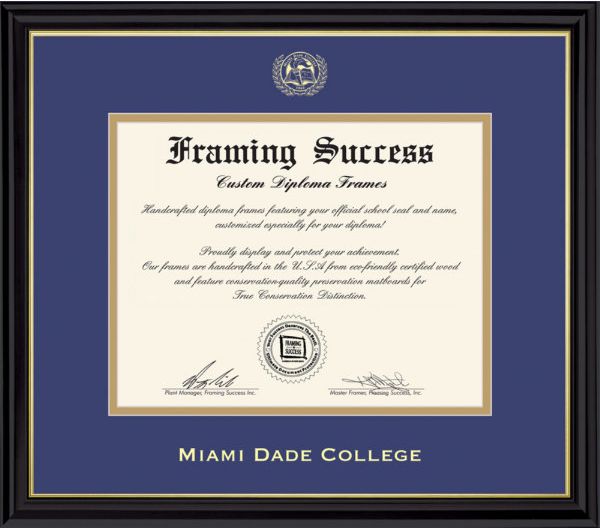 Miami Dade College Coronado Diploma Frame -ONLINE ONLY