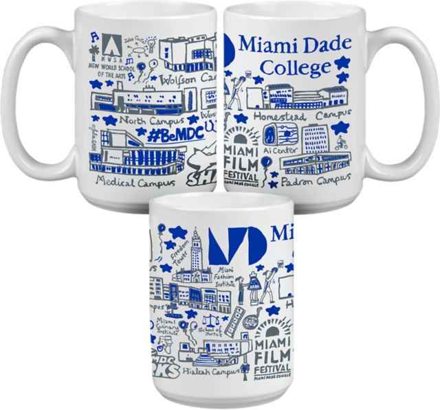 Miami Dade College Julia Gash 15 oz. Mug