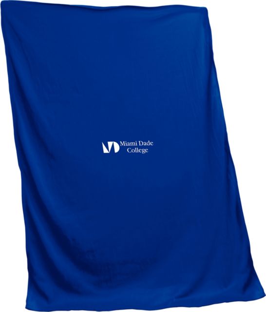 Miami Dade College 84"x54" Sweatshirt Blanket