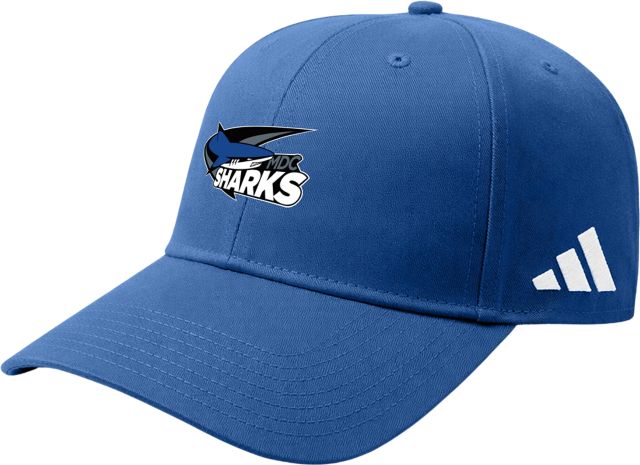 Miami Dade College Sharks Washed Adjustable Slouch Cap