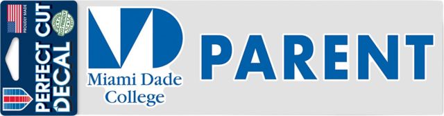 Miami Dade College 3x10 Parent Decal