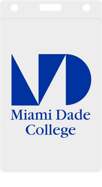 Miami Dade College Thumb Notch Card Guard
