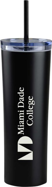 Miami Dade College 16 oz. Tumbler with Straw