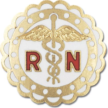 RN SCULPTURED EDGE PIN