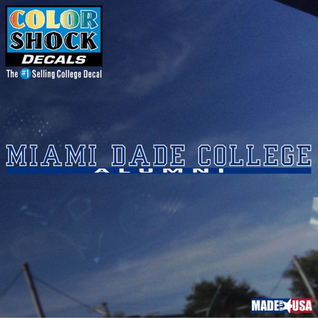 CDI M Miami Decal