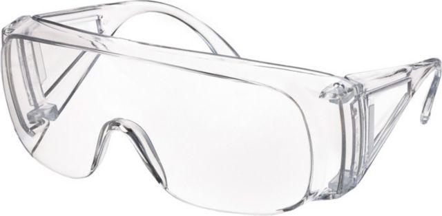 VISITOR/STUDENT SAFETLY GLASSES IN POLY BAG