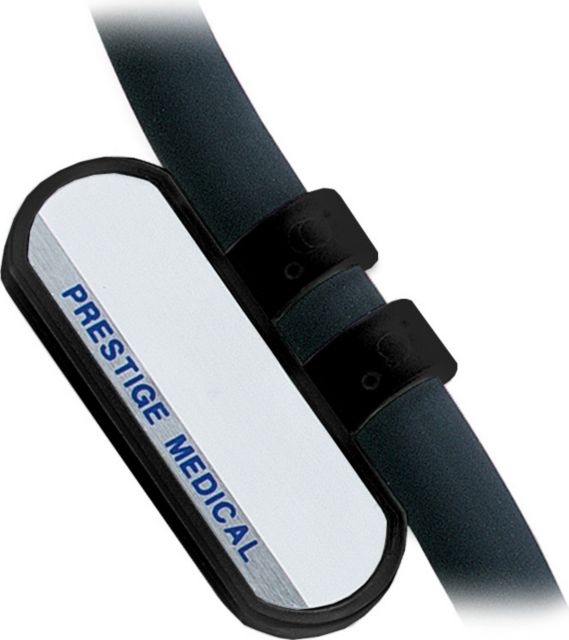 2-SIDED STETHOSCOPE ID TAG-BLACK