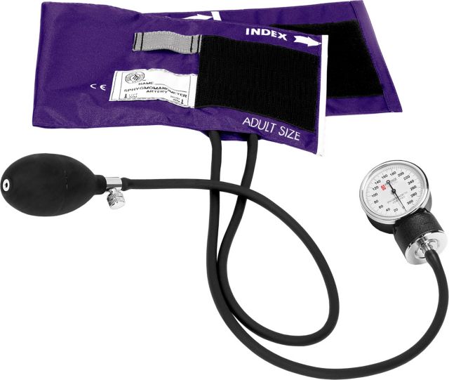 STANDARD ANEROID SPHYGMOMANOMETER-PURPLE-BOX