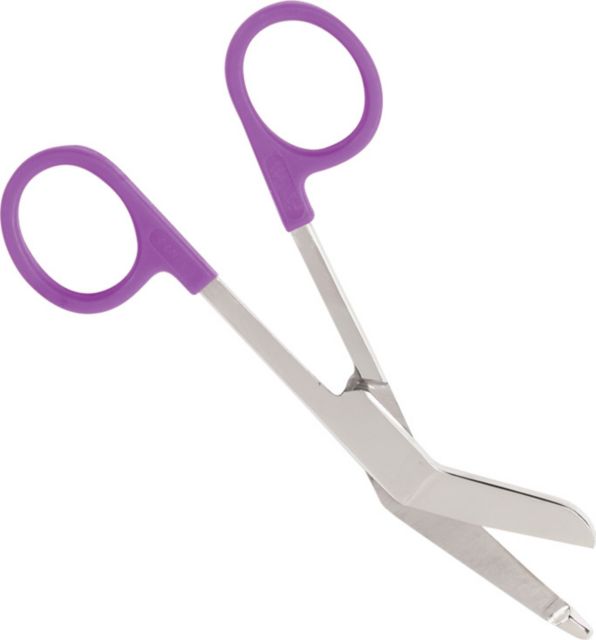 5.5IN LISTERMATE BANDAGE SCISSOR IN SLIDE PACK-PURPLE