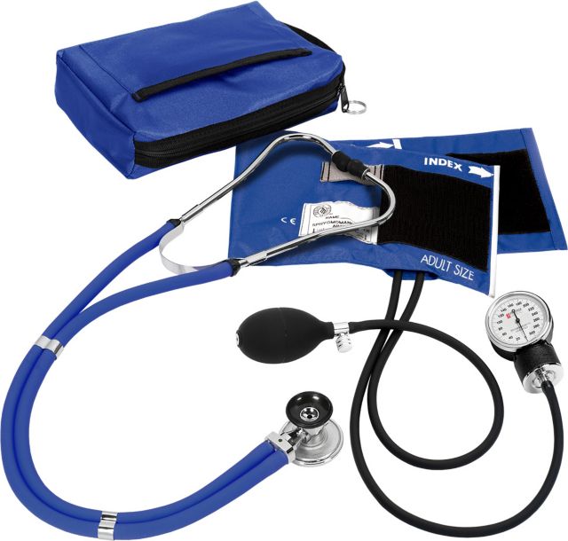 ANEROID SPHYGMOMANOMETER/SPRAGUE-RAPPAPORT COMBINATION KIT-ROYAL