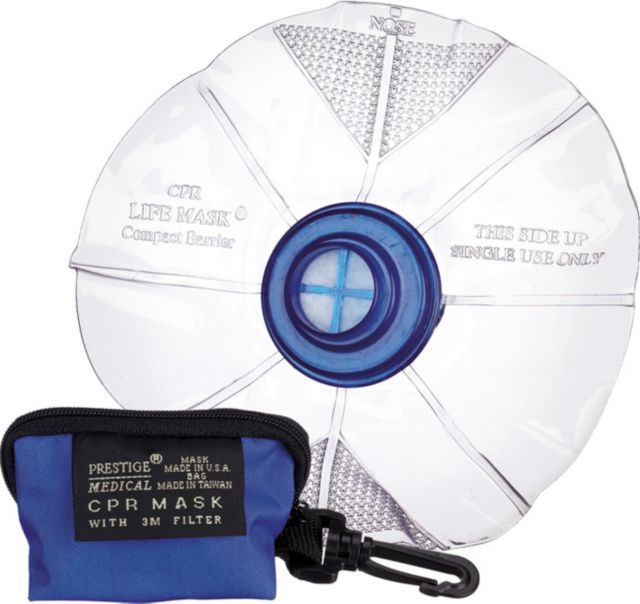 CPR LIFEMASK IN KEYCHAIN BAG-ROYAL