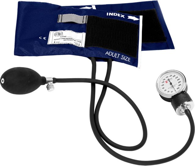 STANDARD ANEROID SPHYGMOMANOMETER-NAVY-BOX