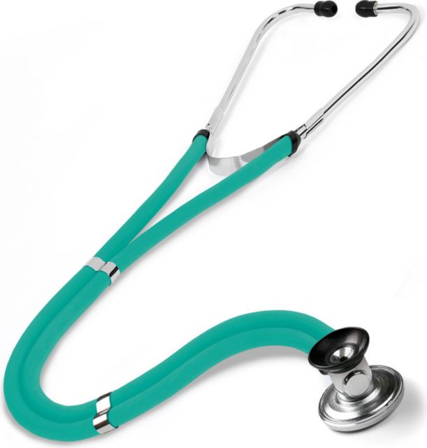SPRAGUE-RAPPAPORT-STETHOSCOPE IN CLAMSHELL-TEAL