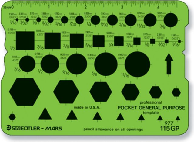 TEMPLATE/PCKT GENERAL PURPOSE