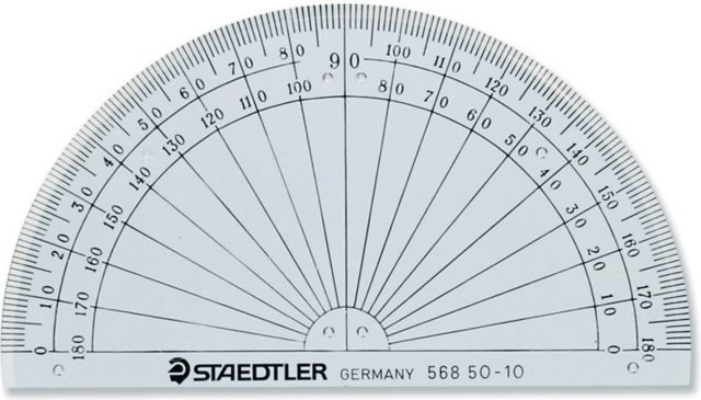 PROTRACTOR 4" 180DEGR