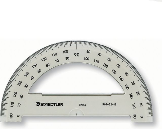 PROTRACTOR 6" 180DEGR 150MM