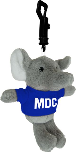 Miami Dade College Plush Keychain