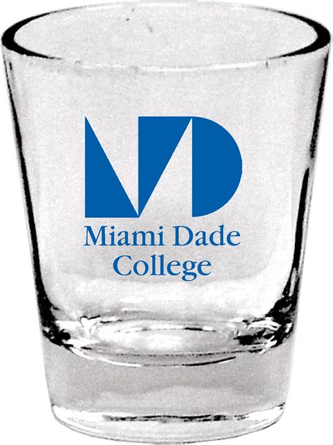 Miami Dade College 1.5 oz. Collector's Glass