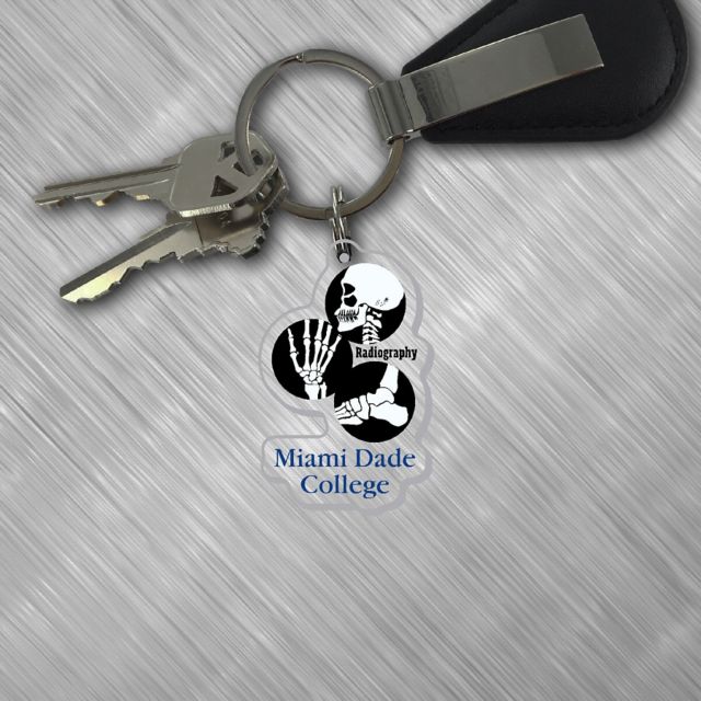 Miami Dade College Sharks Keychain