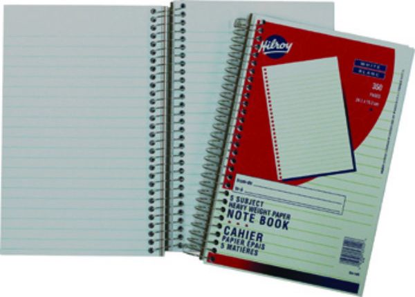 CAHIER STÉNO 350&nbsp;PAGES, 15,2&nbsp;cm&nbsp;x 22,8&nbsp;cm