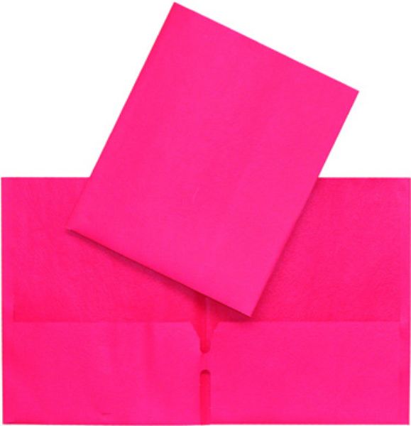 COUVERTURE DE PRÉSENTATION DOUBLE POCHETTE ROUGE