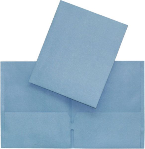 Deux porte-documents Light Blue