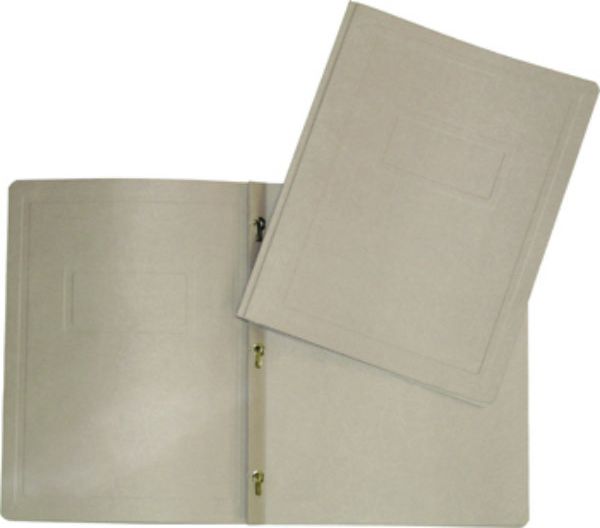 COUVERTURE DE RAPPORT À ATTACHES GRISE