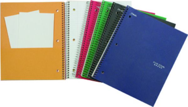 Carnet trois sujets, 150 feuilles.