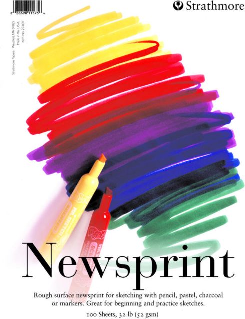 STUDNT NEWSPRINT PD 18X24